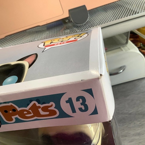 Funko Pop Pets SIAMESE CAT #13 Vinyl Figure New Rare Vaulted 2016 - Picture 9 of 9